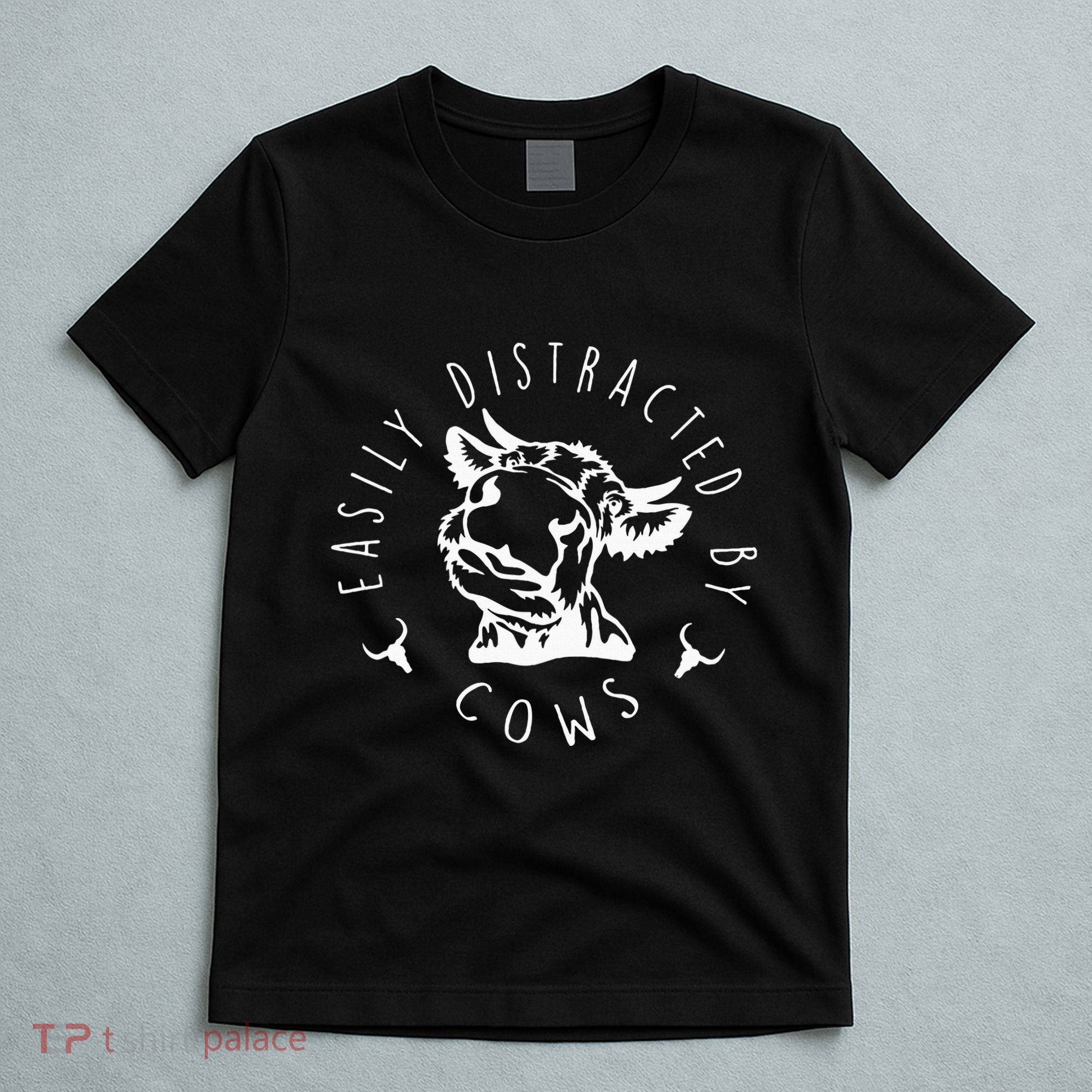 Easily Distracted By Cows T-Shirt