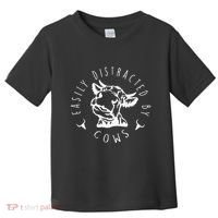 Easily Distracted By Cows Toddler T-Shirt thumb 0