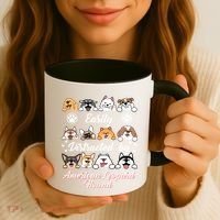 Easily Distracted By American Leopard Hound Leopard Cur Cute Gift Coffee Mug thumb 3