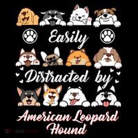 Easily Distracted By American Leopard Hound Leopard Cur Cute Gift Coffee Mug thumb 5