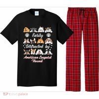 Easily Distracted By American Leopard Hound Leopard Cur Cute Gift Pajama Set thumb 0