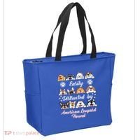 Easily Distracted By American Leopard Hound Leopard Cur Cute Gift Tote Bag thumb 2