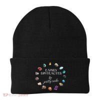 Easily Distracted By Pretty Rocks Minerals Gems Geology Beanie thumb 0