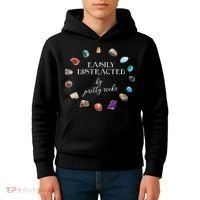 Easily Distracted By Pretty Rocks Minerals Gems Geology Kids Hoodie thumb 4