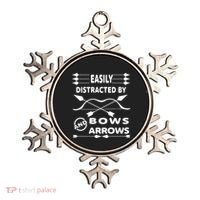 Easily Distracted By Bows And Arrows Ornament thumb 0