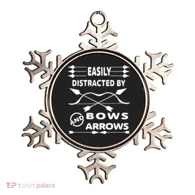 Easily Distracted By Bows And Arrows Ornament