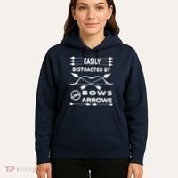 Easily Distracted By Bows And Arrows Hoodie thumb 5