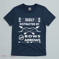 Easily Distracted By Bows And Arrows T-Shirt thumb 5