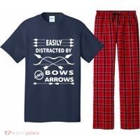Easily Distracted By Bows And Arrows Pajama Set thumb 0