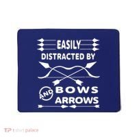 Easily Distracted By Bows And Arrows Mousepad thumb 0
