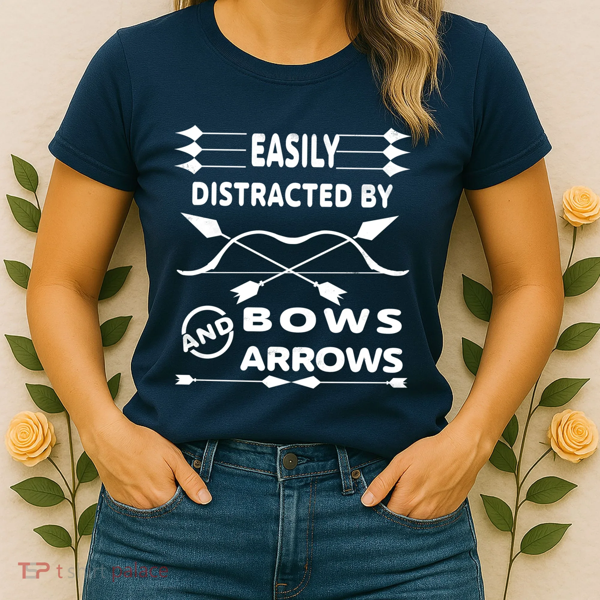 Easily Distracted By Bows And Arrows Women's T-Shirt