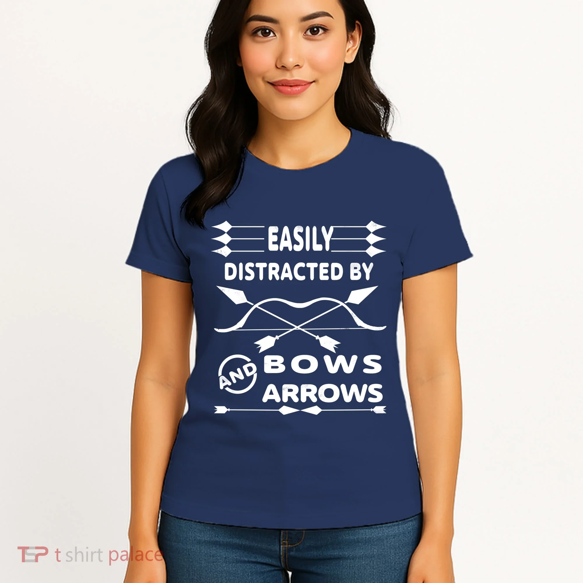 Easily Distracted By Bows And Arrows Women's T-Shirt