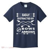 Easily Distracted By Bows And Arrows Kids T-Shirt thumb 0