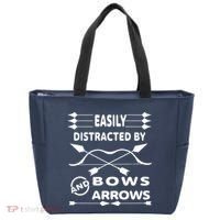 Easily Distracted By Bows And Arrows Tote Bag thumb 0