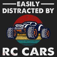 Easily Distracted By RC Cars RC Car Racing Lover Enthusiasts Women's Sweatshirt thumb 2