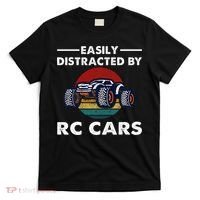 Easily Distracted By RC Cars RC Car Racing Lover Enthusiasts T-Shirt thumb 0