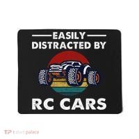 Easily Distracted By RC Cars RC Car Racing Lover Enthusiasts Mousepad thumb 0
