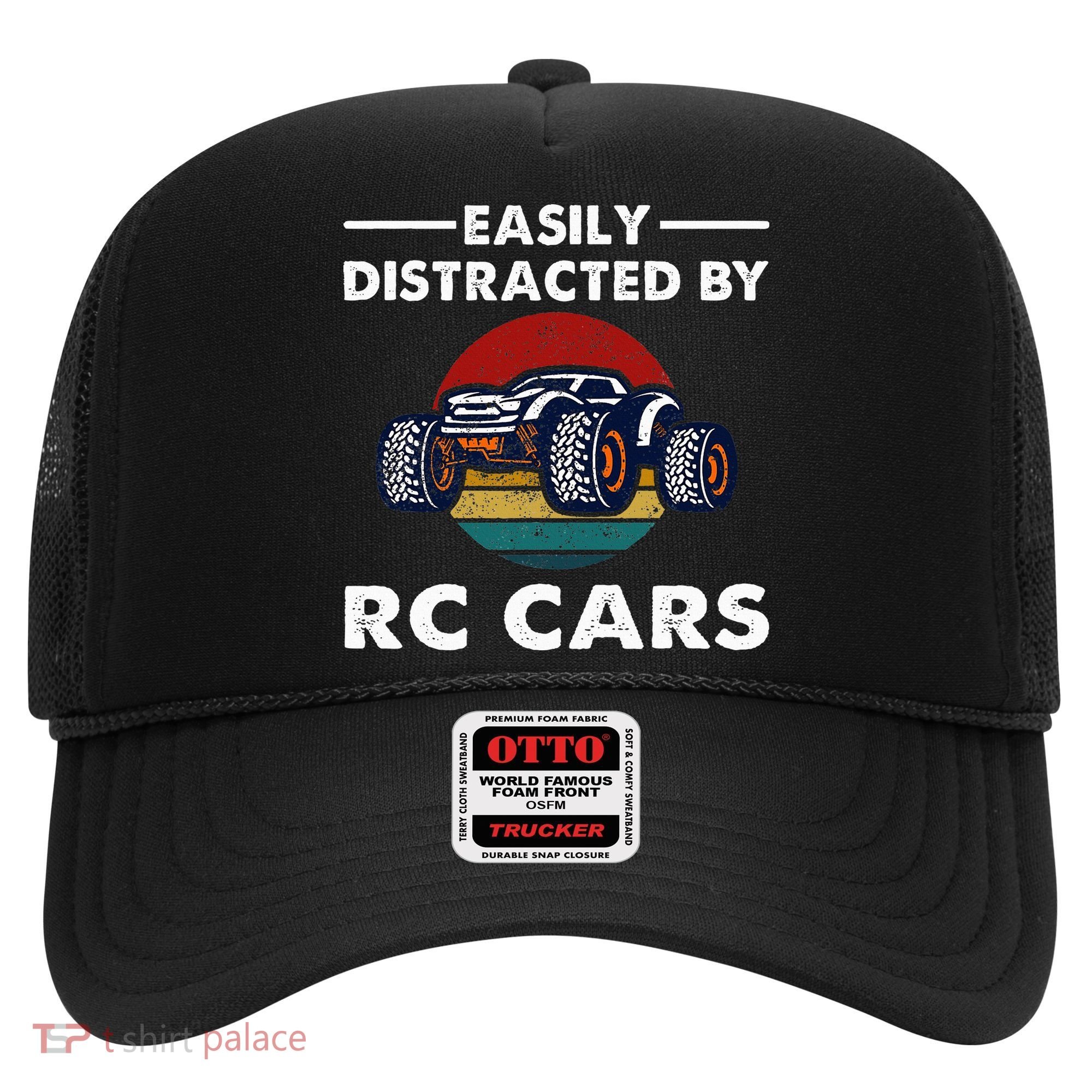 Easily Distracted By RC Cars RC Car Racing Lover Enthusiasts Hat