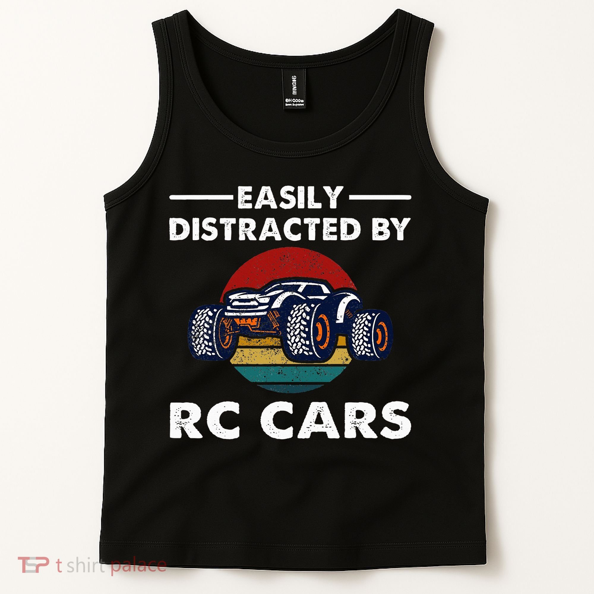 Easily Distracted By RC Cars RC Car Racing Lover Enthusiasts Tank Top
