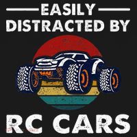 Easily Distracted By RC Cars RC Car Racing Lover Enthusiasts Kids T-Shirt thumb 4