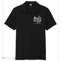 Easily Distracted By Birds Funny Bird Lover Birdwatching Sport-Tek Posi-UV Pro Polo thumb 0