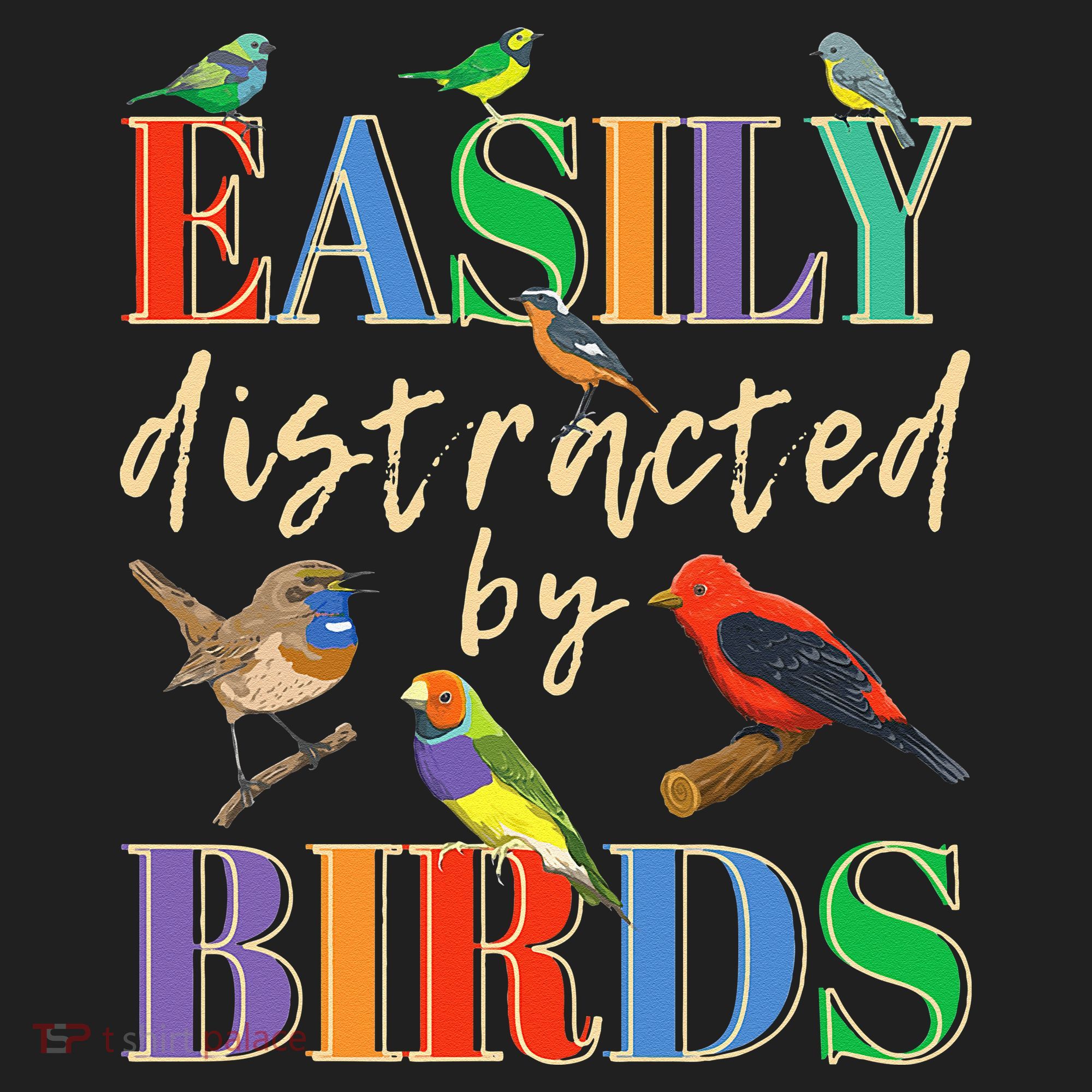 Easily Distracted By Birds Funny Bird Lover Hat