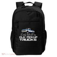 Easily Distracted By Old Pickup Trucks Backpack thumb 0