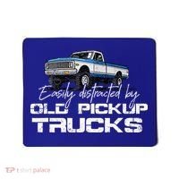 Easily Distracted By Old Pickup Trucks Mousepad thumb 0