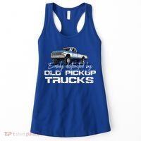 Easily Distracted By Old Pickup Trucks Women's Tank Top thumb 0