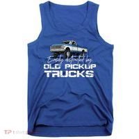 Easily Distracted By Old Pickup Trucks Tank Top thumb 0