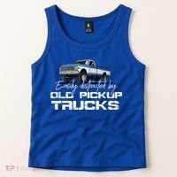 Easily Distracted By Old Pickup Trucks Tank Top thumb 2