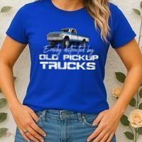 Easily Distracted By Old Pickup Trucks Women's T-Shirt thumb 2