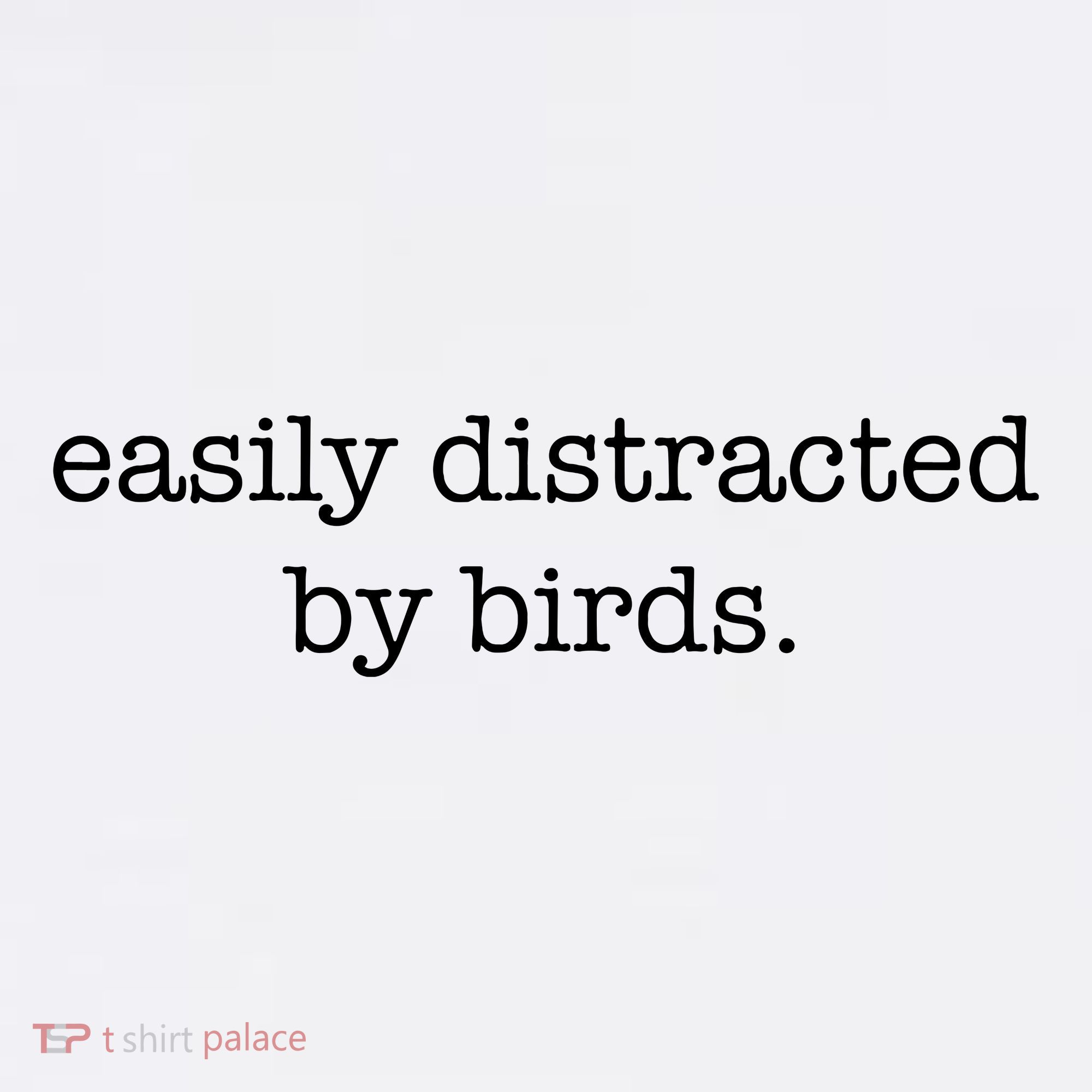 Easily Distracted By Birds Minimalist Birdwatching Birder Tank Top