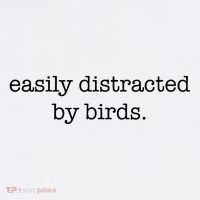 Easily Distracted By Birds Minimalist Birdwatching Birder Golf Towel thumb 3