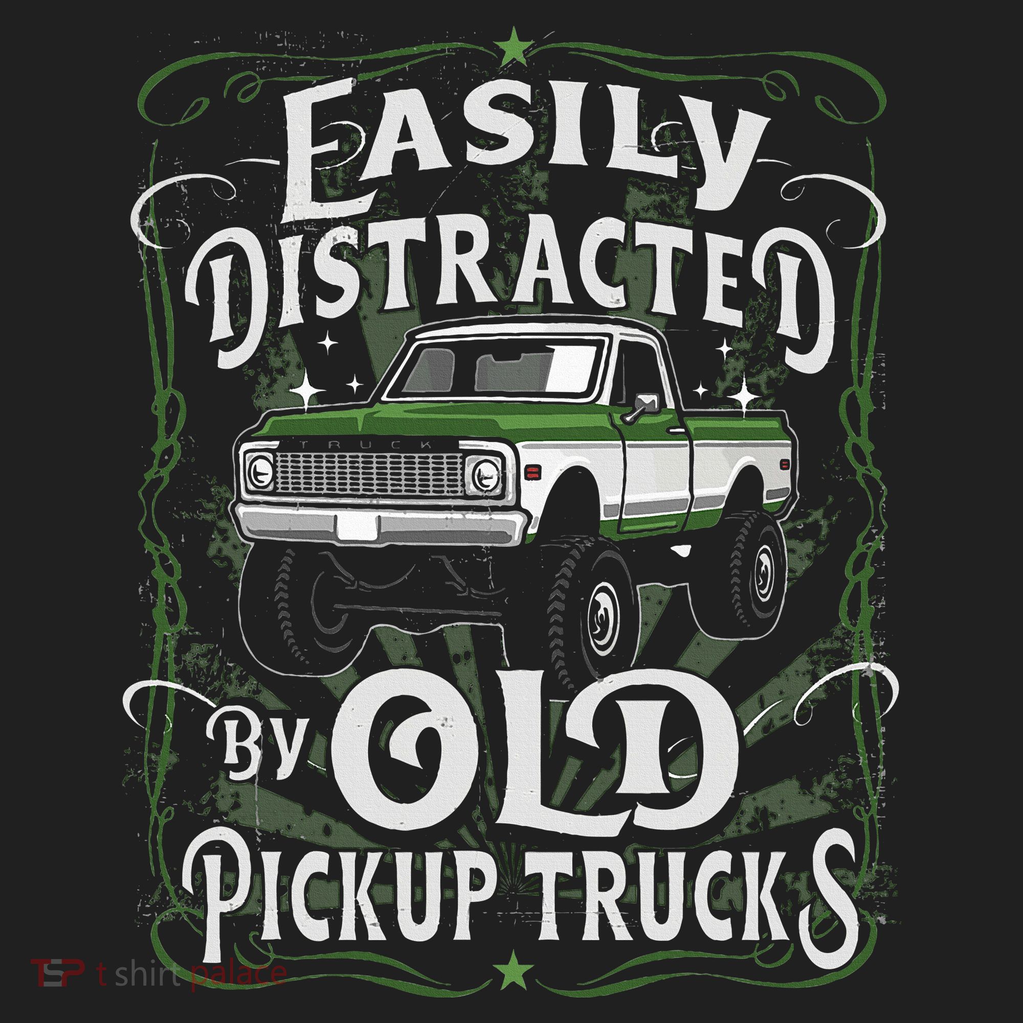 Easily Distracted By Old Pickup Trucks Easily Distracted By Beanie