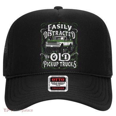 Easily Distracted By Old Pickup Trucks Easily Distracted By Hat