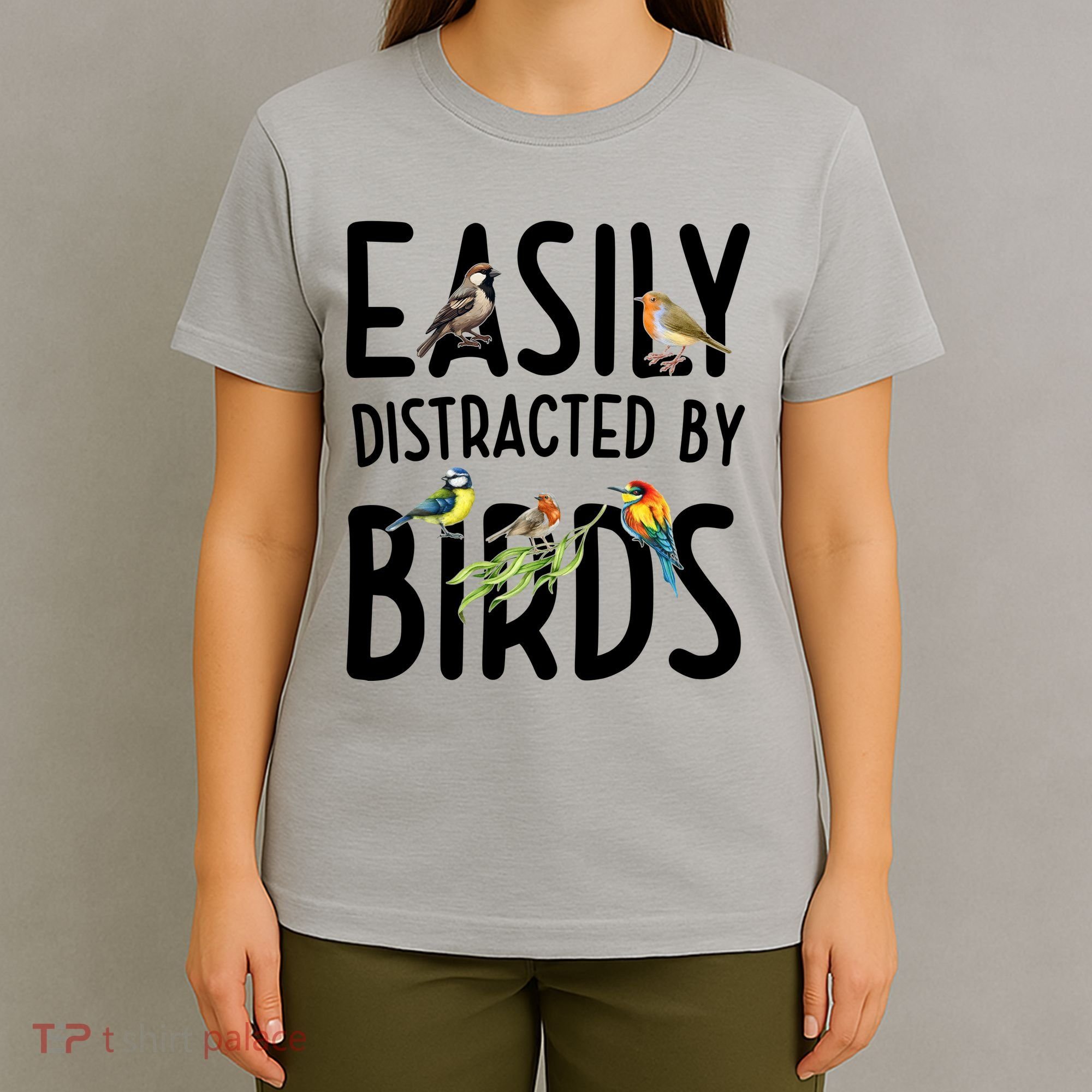 Easily Distracted By Birds T-Shirt