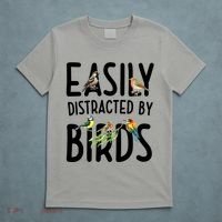 Easily Distracted By Birds T-Shirt thumb 5