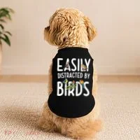 Easily Distracted By Birds Doggie Tank thumb 2