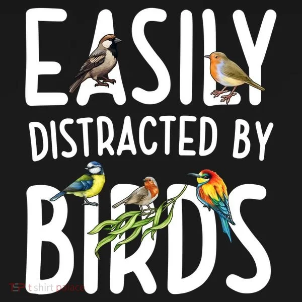 Easily Distracted By Birds Doggie Tank