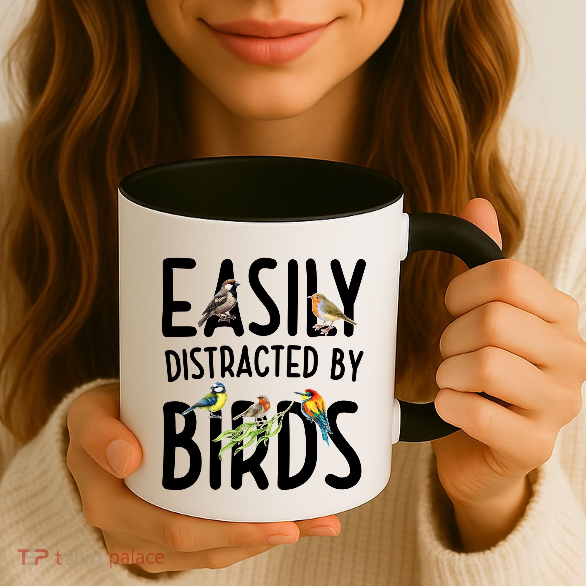 Easily Distracted By Birds Coffee Mug