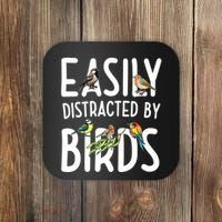 Easily Distracted By Birds Coaster thumb 0