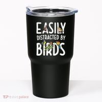 Easily Distracted By Birds Tumbler thumb 0