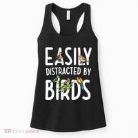 Easily Distracted By Birds Women's Tank Top thumb 0