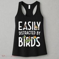 Easily Distracted By Birds Women's Tank Top thumb 3