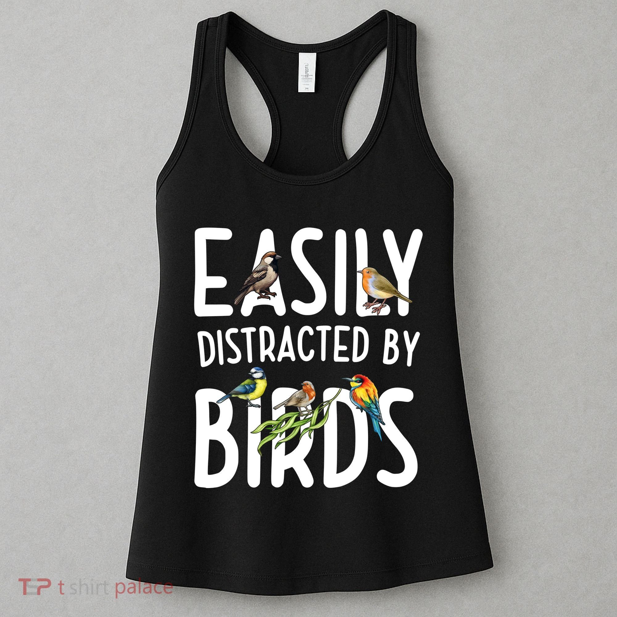 Easily Distracted By Birds Women's Tank Top