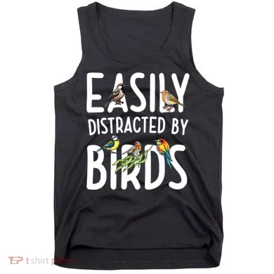 Easily Distracted By Birds Tank Top