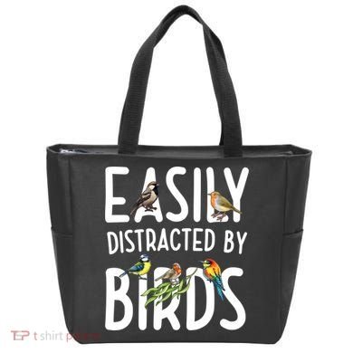 Easily Distracted By Birds Tote Bag