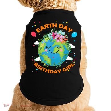Earth Day Birthday Planet April 22nd Bday Environt Gift Doggie Tank