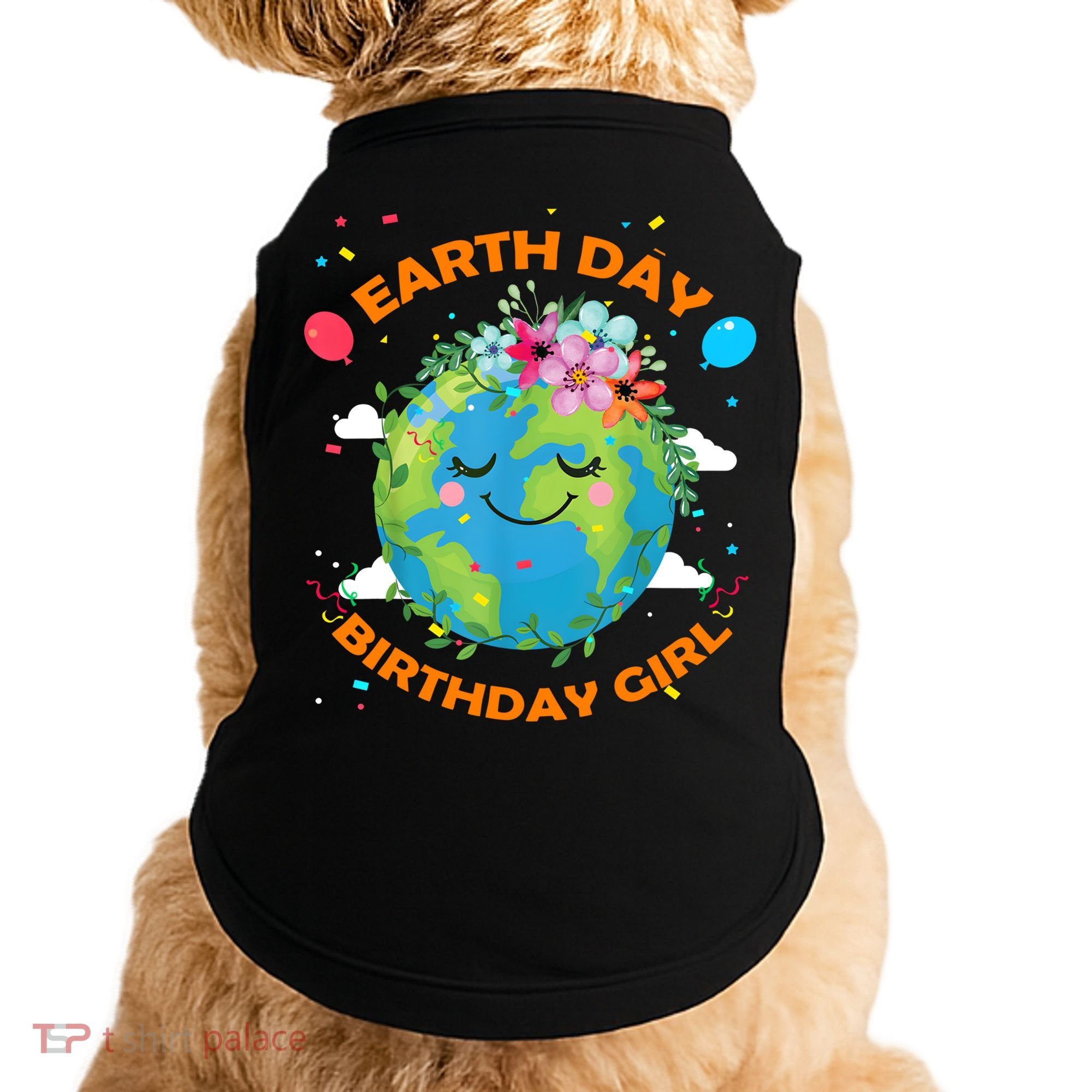 Earth Day Birthday Planet April 22nd Bday Environt Gift Doggie Tank